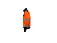 Sattin Woven Orange 250GSM Reflective Jacket Retro 3M Strip 9910